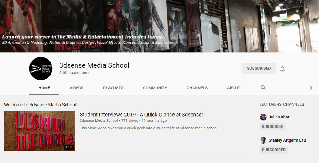3DSense Media School