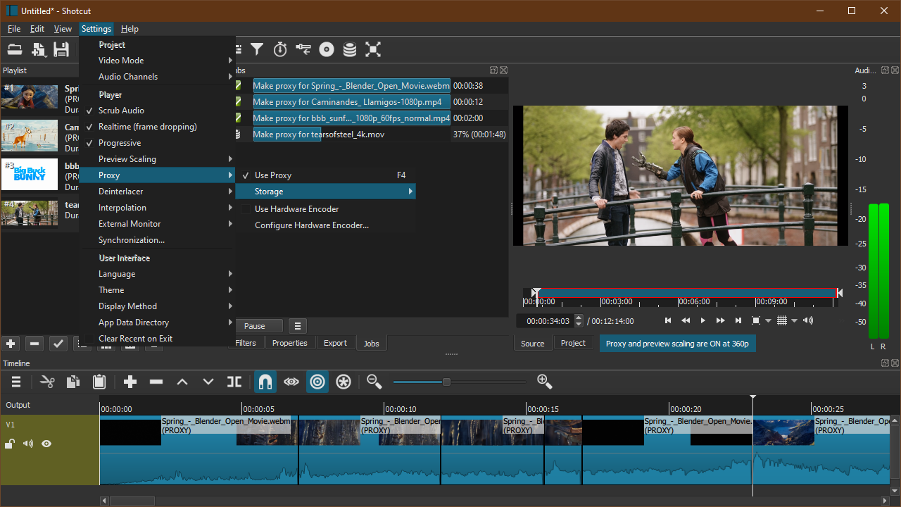 Free windows video editor